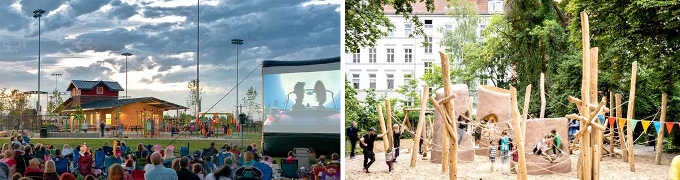 decorative collage of images