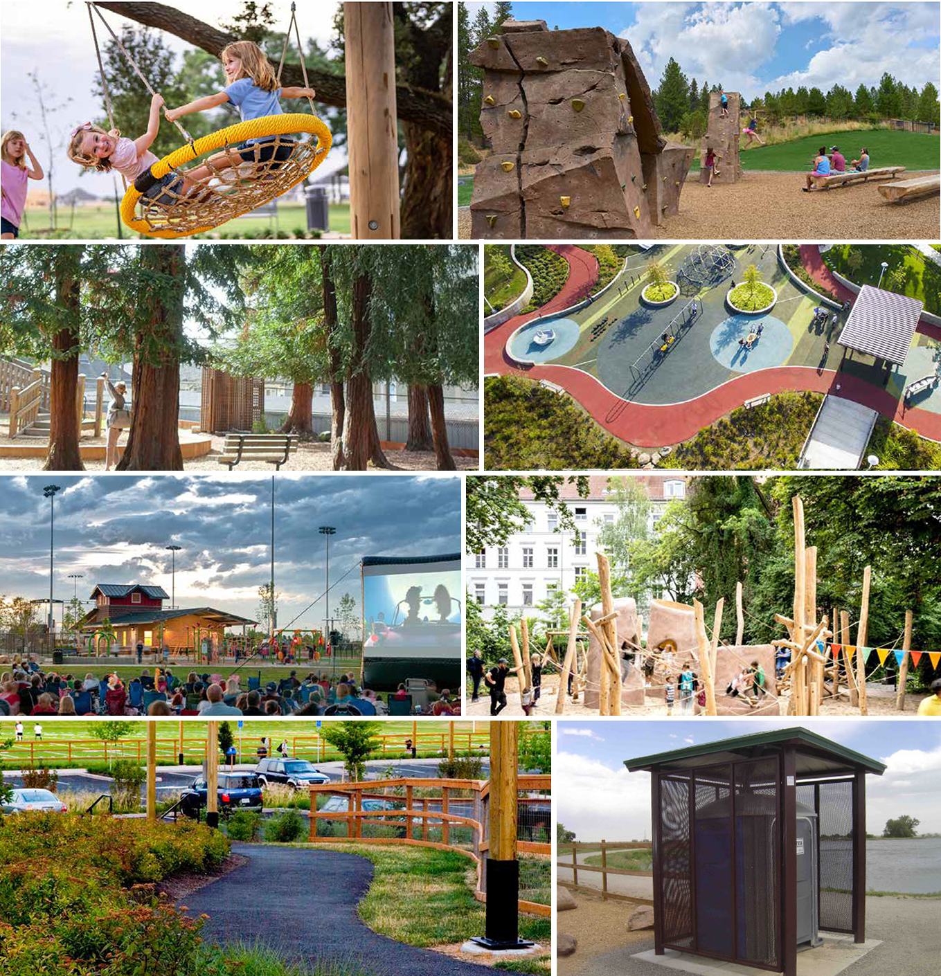 decorative collage of images