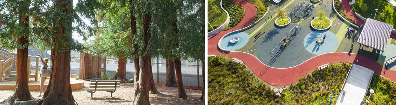 decorative collage of images