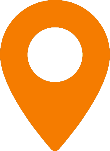 Orange map icon