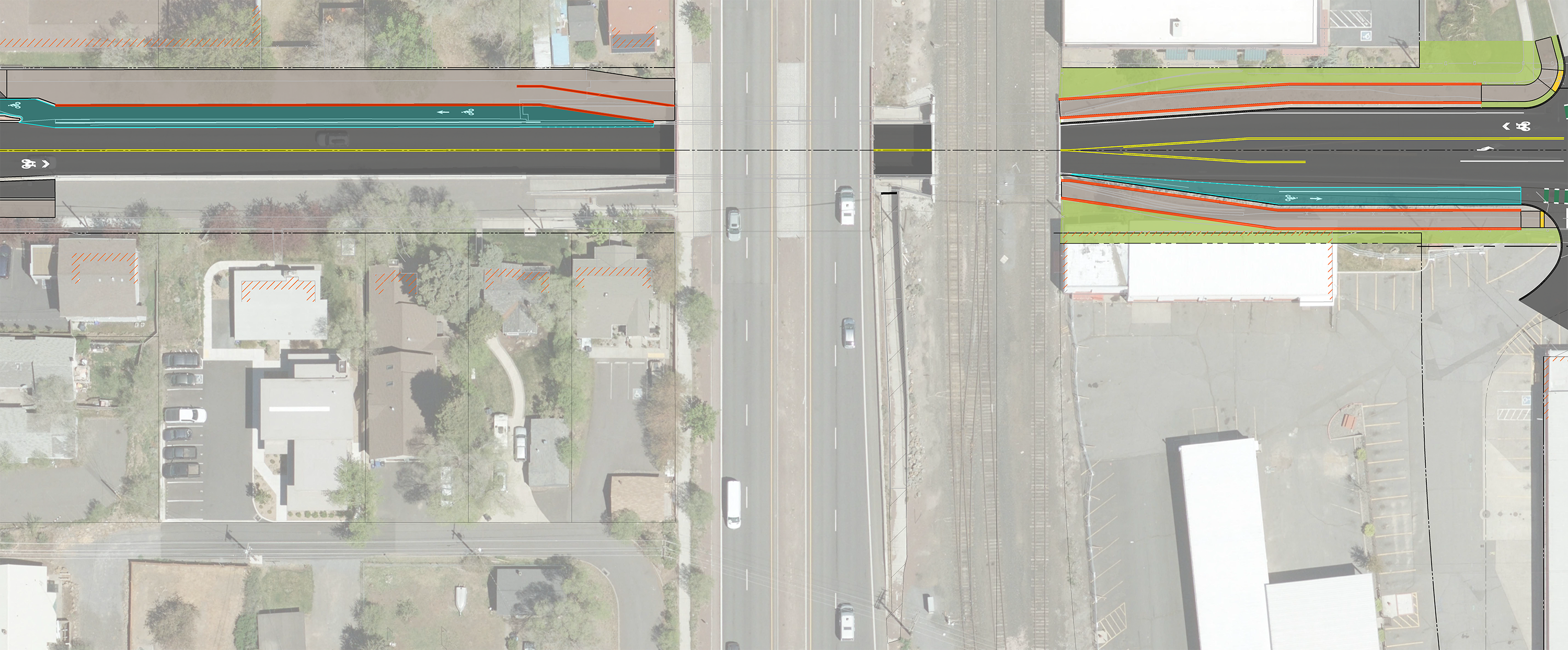 Roll plot illustration for the undercrossing improvement