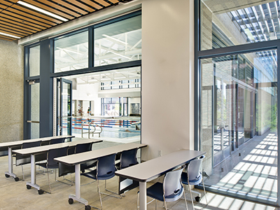 Larger multipurpose rooms