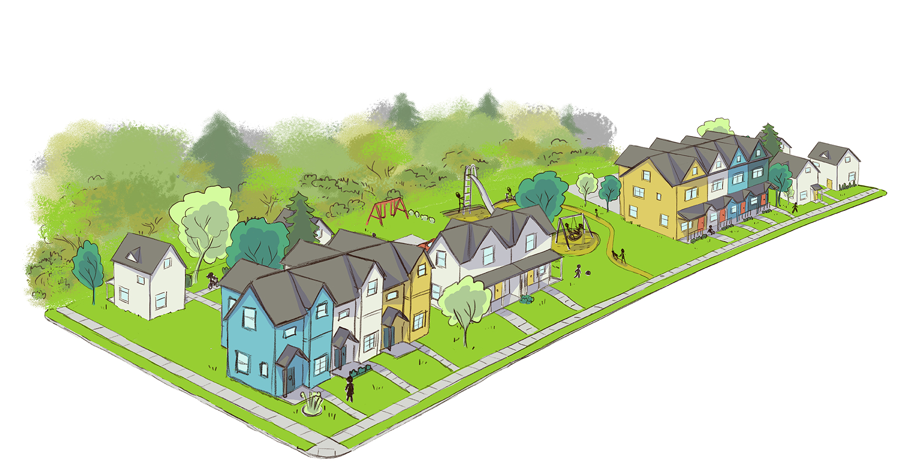 housing illustration