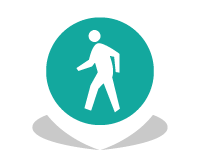 Walking icon